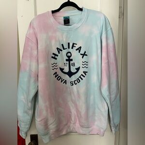 Halifax Nova Scotia Tie-Dye Sweatshirt